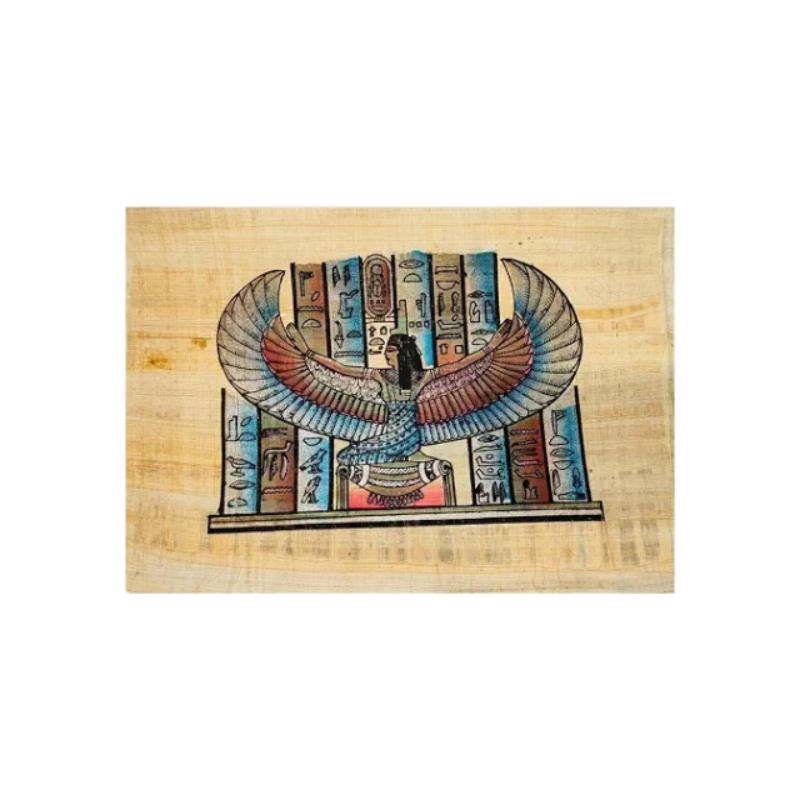 Authentic Egyptian Papyrus Paper Art (31×21cm)