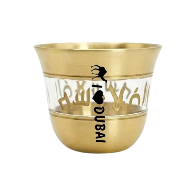 15. Premium Glass Gahwa Cups (12-Piece Set)