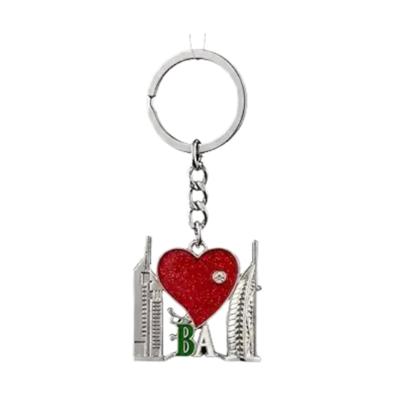 Premium Burj Al Arab Metal Keychain