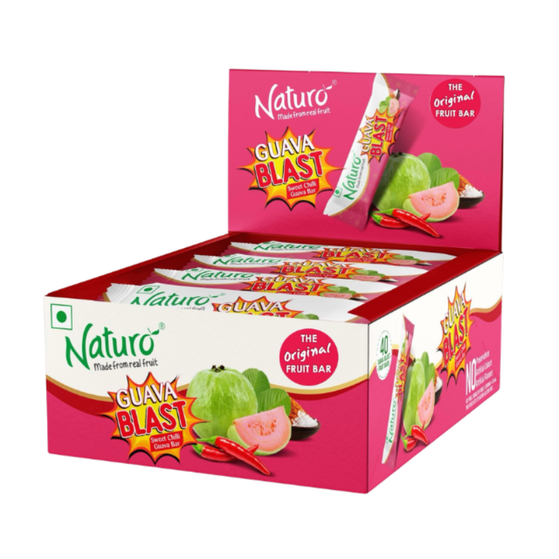 Guava Blast Fruit Bars (Pack of 40)