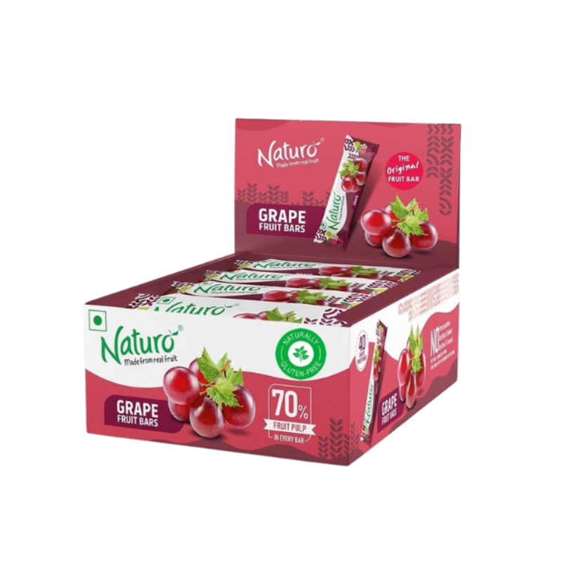 Grape Fruit Bars (Pack of 40)