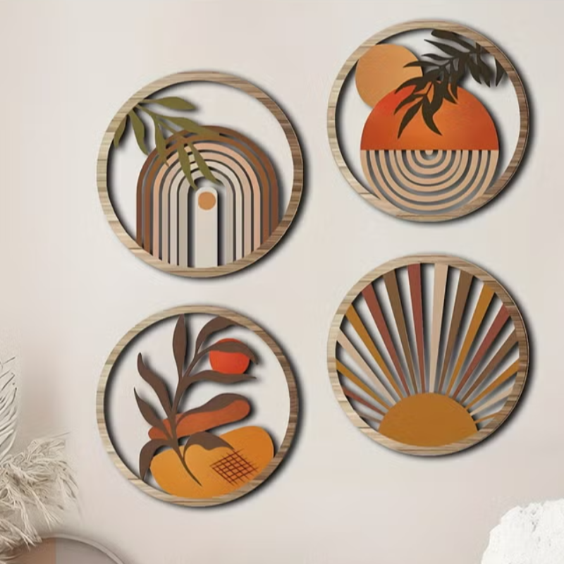 Bohemian wall hanging sculpture