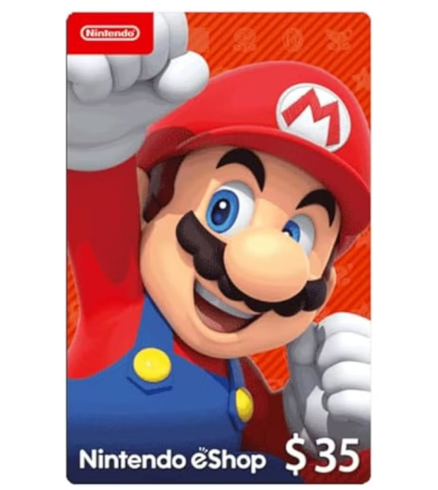 Nintendo US $35 Gift Card