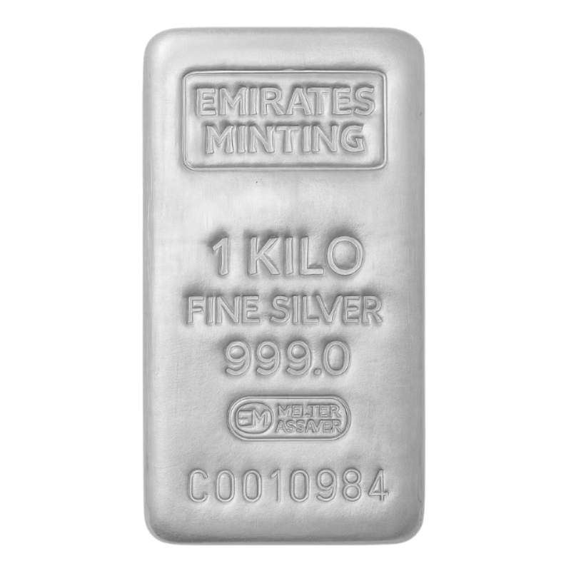 1 Kilogram Silver Bar